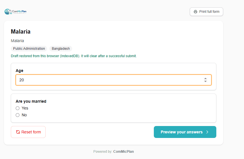 ComMicPlan preview for equal logic with Q2 visible