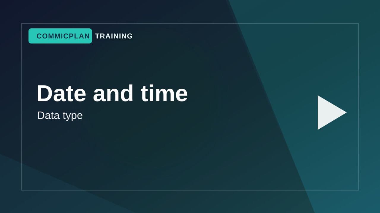 Date and time data type cover